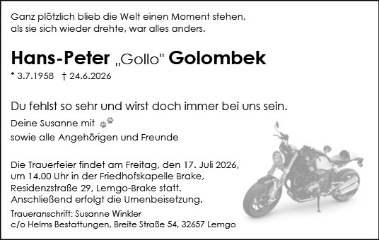 Hans-Peter Golombek