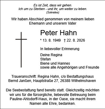 Peter Hahn