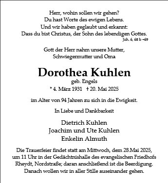 Dorothea Kuhlen