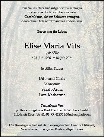 Elise Maria Vits