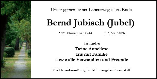 Bernd Jubisch