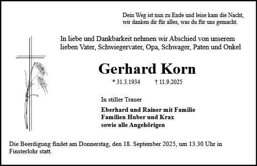 Gerhard Korn
