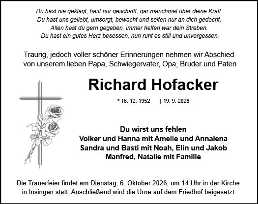 Richard Hofacker