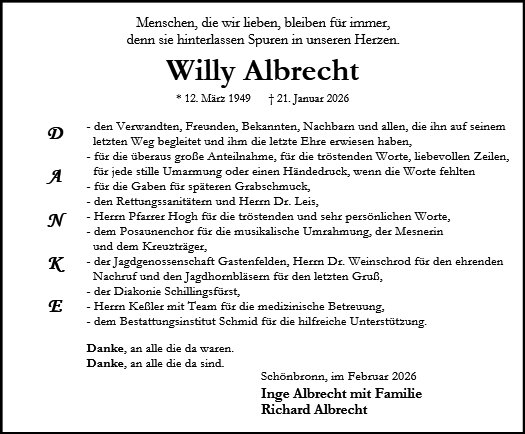 Willy Albrecht