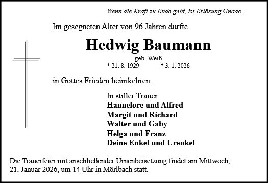 Hedwig Baumann