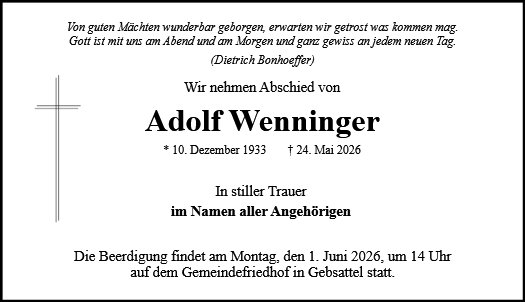 Adolf Wenninger