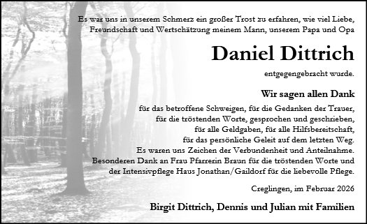 Daniel Dittrich