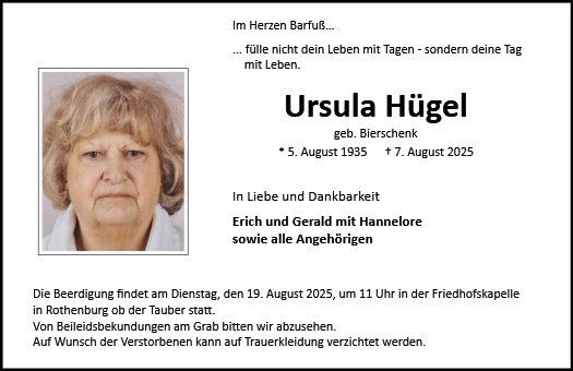 Ursula Hügel