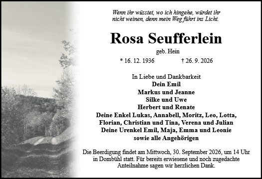 Rosa Seufferlein