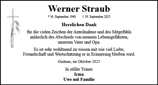 Werner Straub