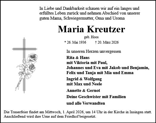 Maria Kreutzer
