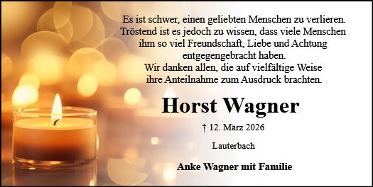 Horst Wagner 