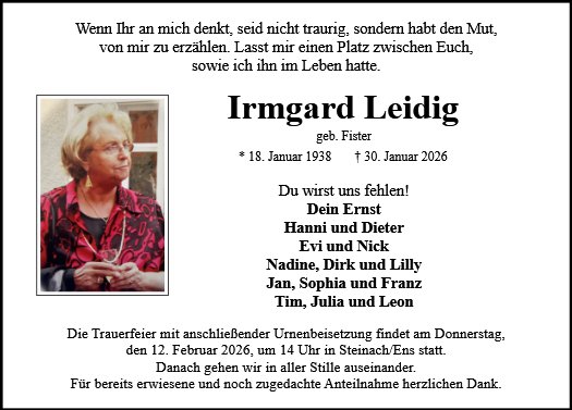 Irmgard Leidig