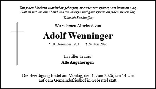 Adolf Wenninger