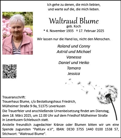 Waltraud Blume