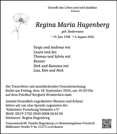 Regina Maria Hagenberg
