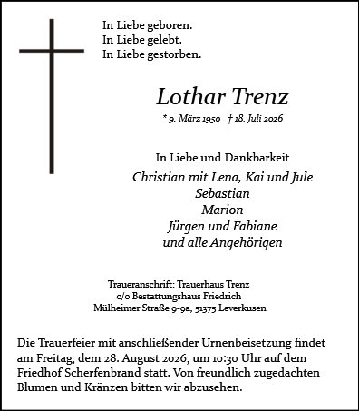 Lothar Josef Wilhelm Trenz