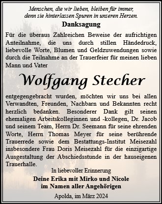 Wolfgang Stecher