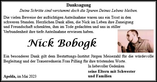 Nick Bobogk