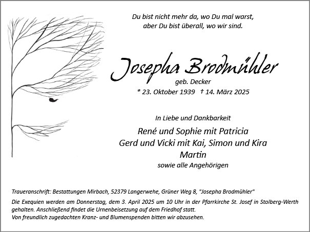 Josepha Brodmühler