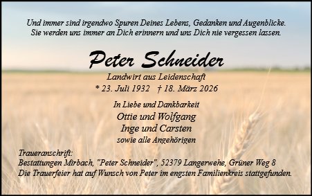 Peter Schneider