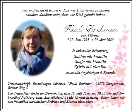 Heidemarie Brehmen