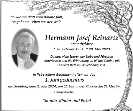 Hermann Josef Reinartz