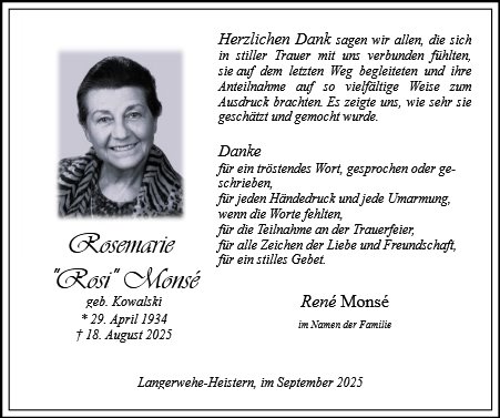 Rosemarie Monsé