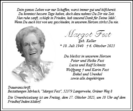 Margot Fest