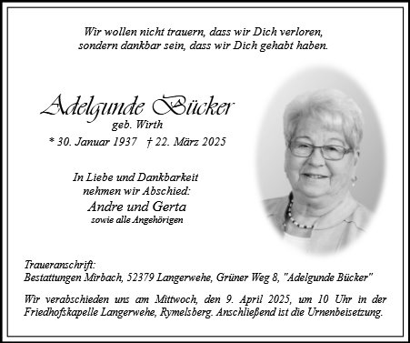 Adelgunde Bücker