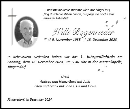 Willi Bogenrieder