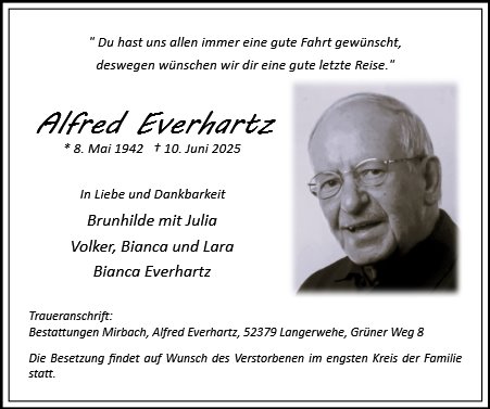 Alfred Everhartz