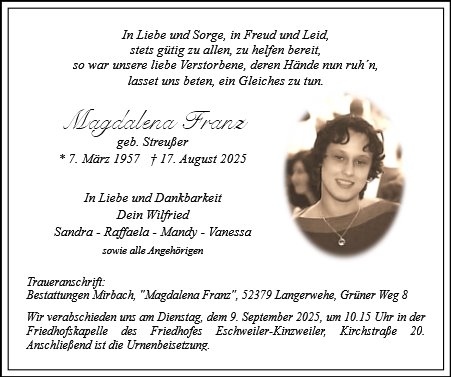 Magdalena Franz