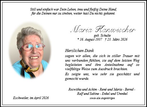 Maria Kanwischer
