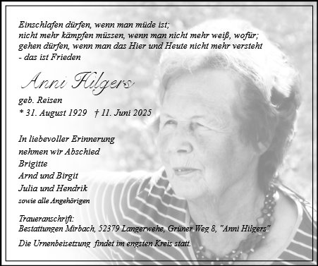 Anni Hilgers