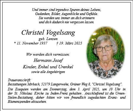 Christina Vogelsang