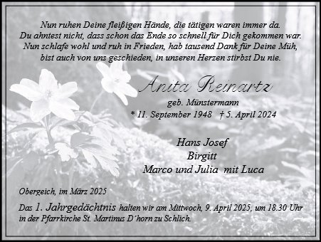 Anita Reinartz