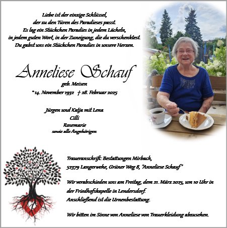 Anna Elisabeth Schauf