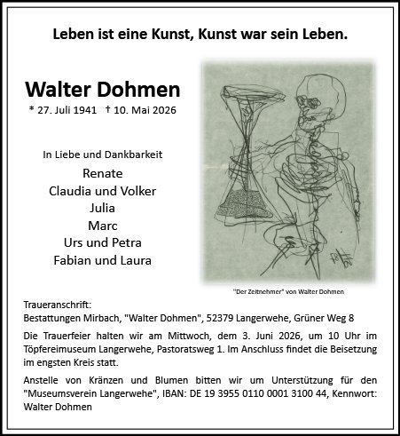 Walter Dohmen