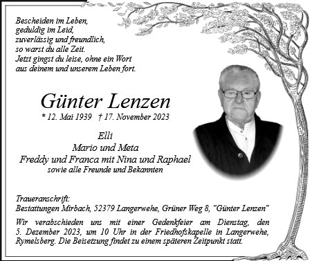 Günter Lenzen