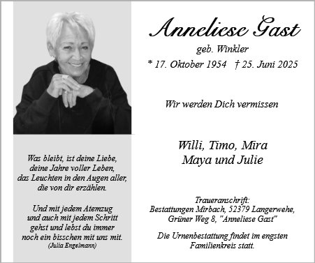 Anneliese Gast