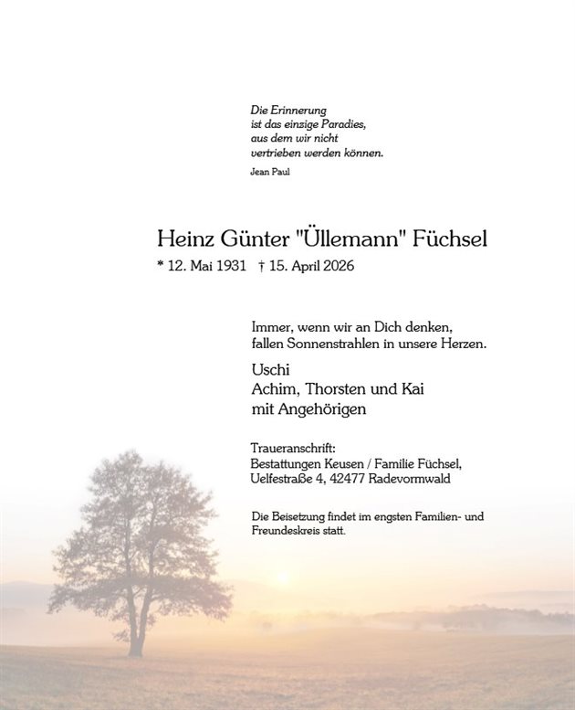 Heinz-Günter Füchsel