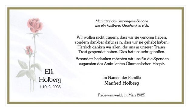 Elfi Holberg