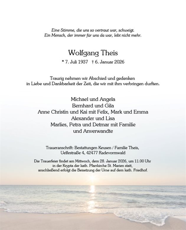 Wolfgang Hermann Theis