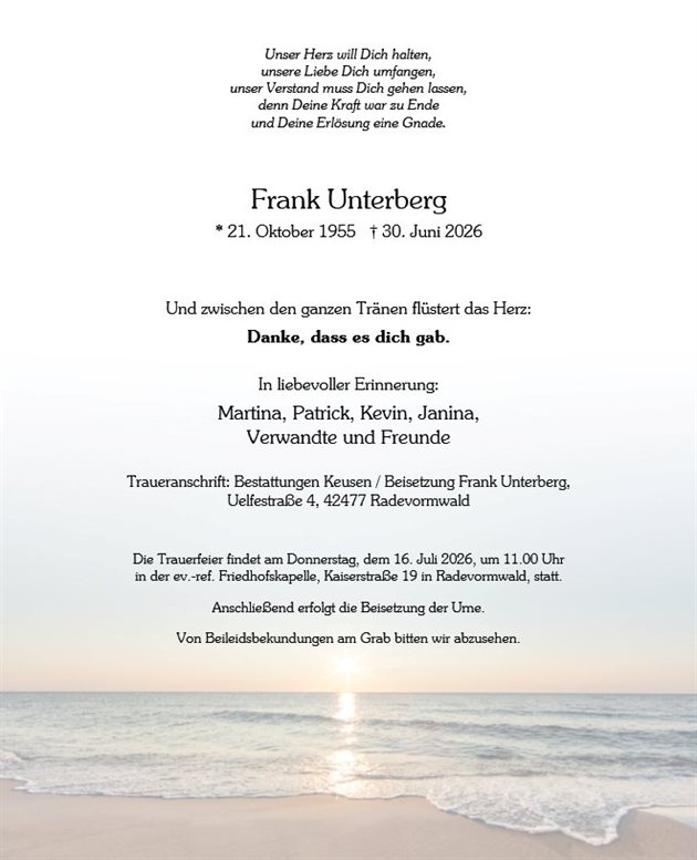 Frank Unterberg