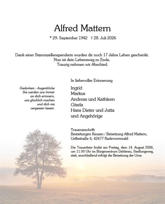 Alfred Mattern