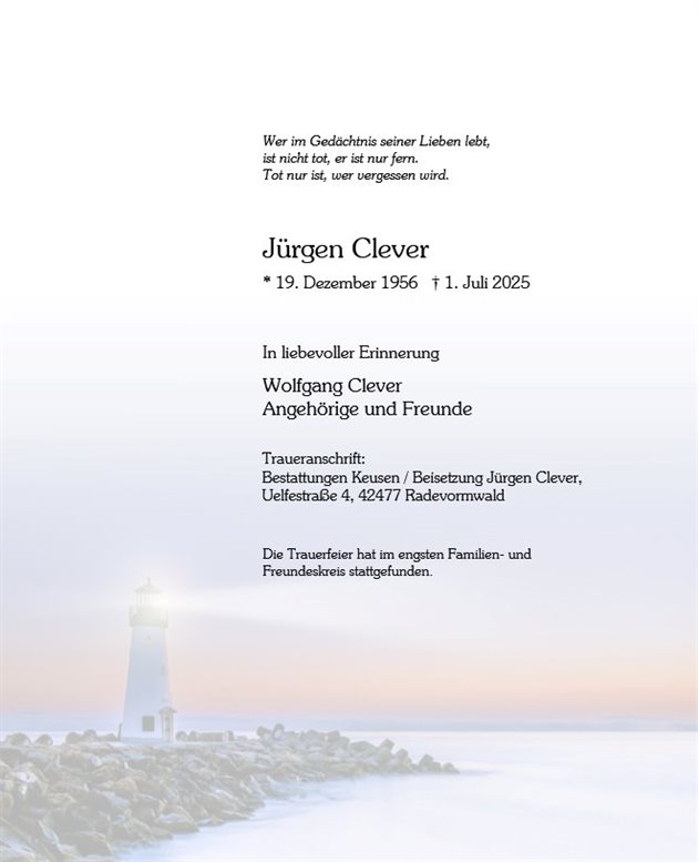 Jürgen Clever