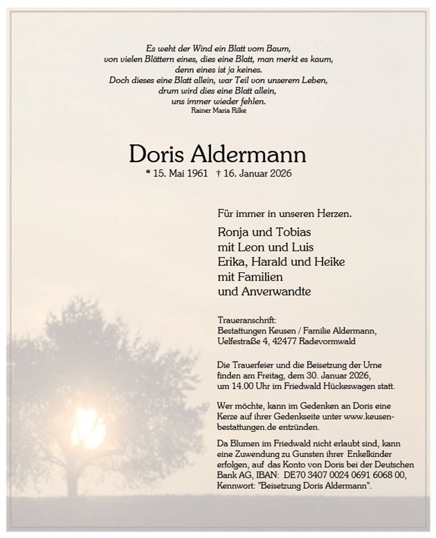 Doris Aldermann