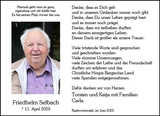 Friedhelm Selbach