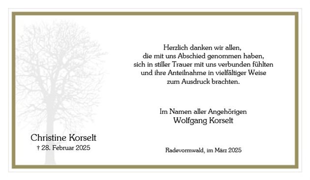 Christine Korselt